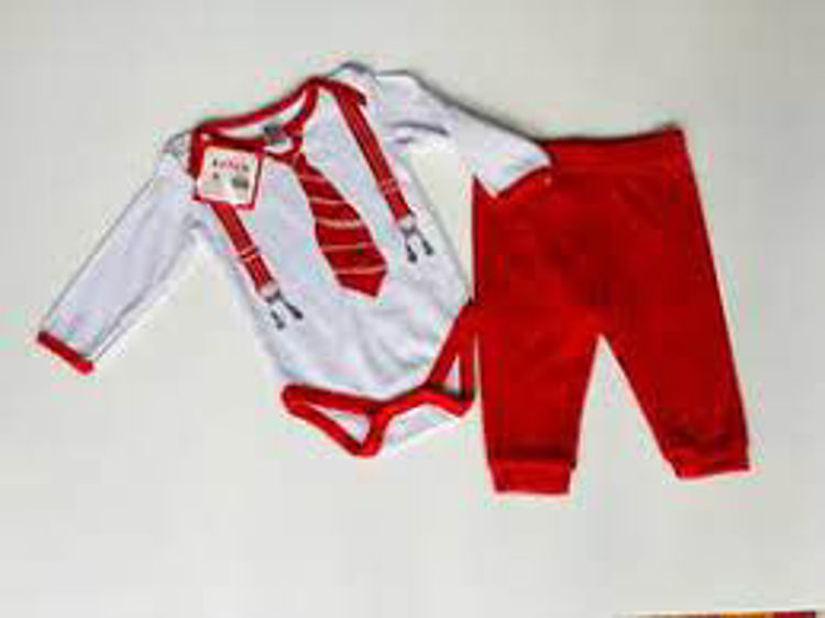 Picture of BG12X BOY CHRISTMAS SET IN COTTON THERMAL